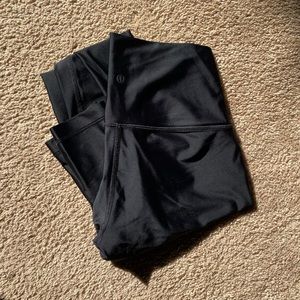 Black shiny wunder under pants